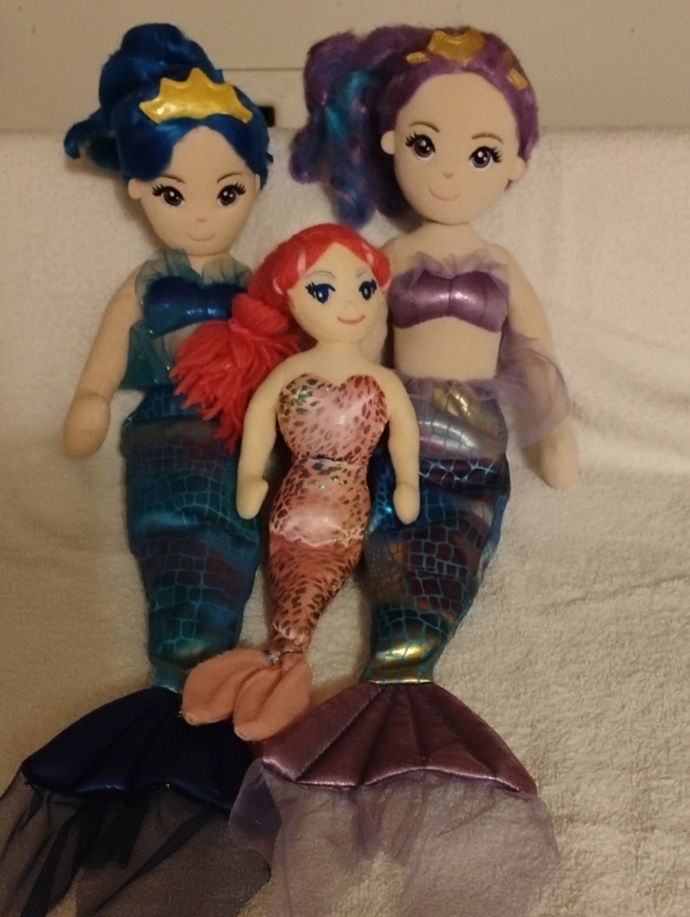 Aurora World Sea Sparkles Lot Of 3 Mermaids
